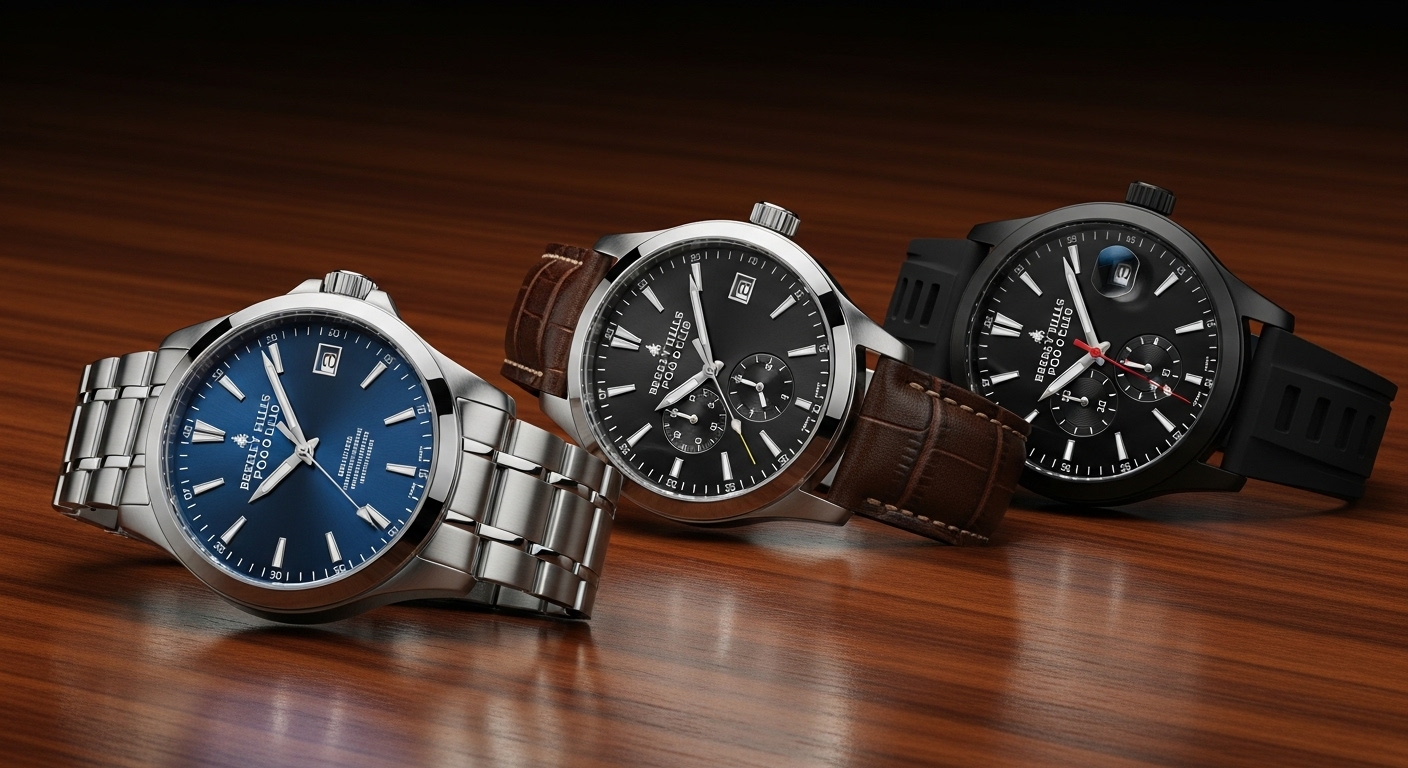 BEVERLY HİLLS POLO CLUB Erkek Saat  Bianco Watch ile Zamansız Şıklığı Yakalayın