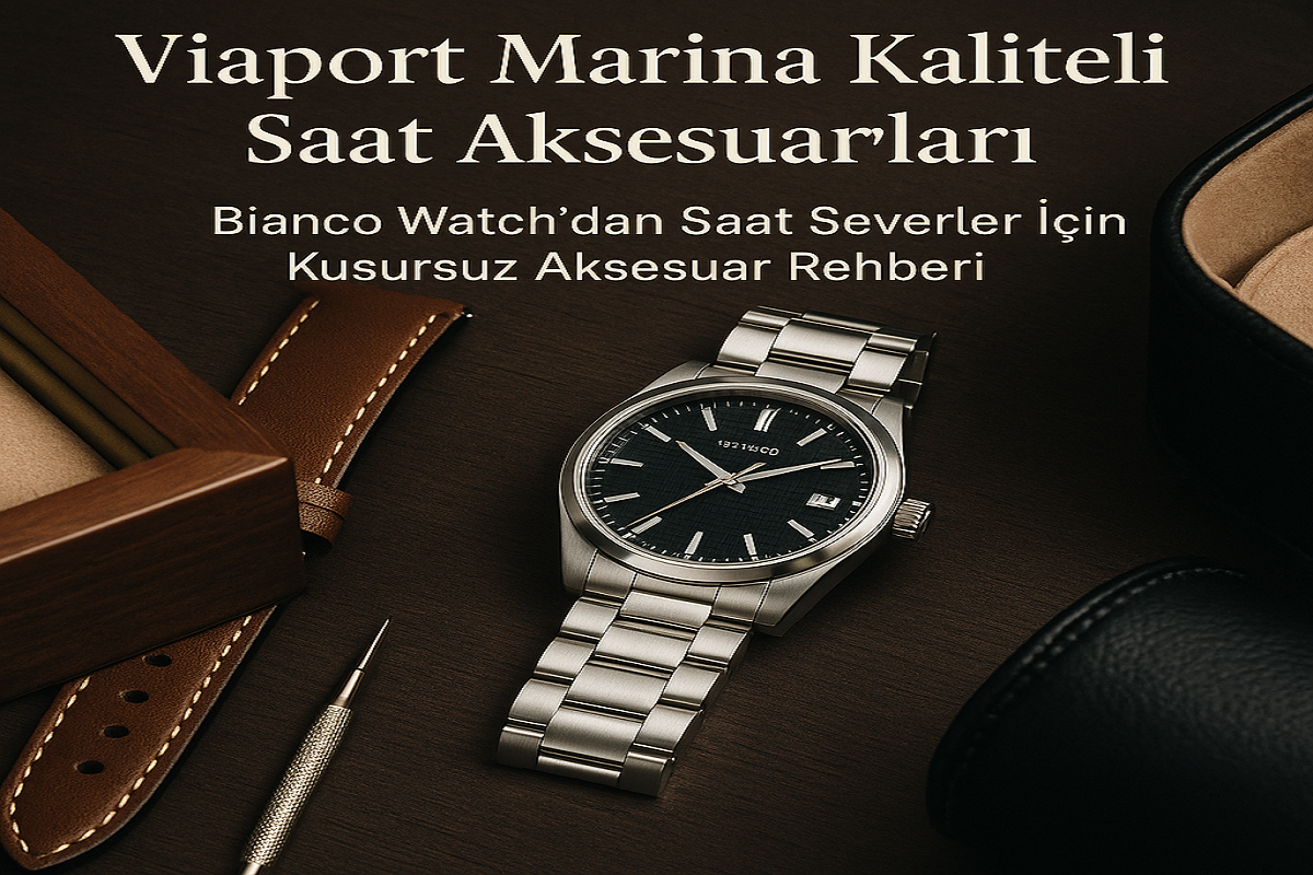 Viaport Marina Kaliteli Saat Aksesuarları  Bianco Watchdan Saat Severler İçin Kusursuz Aksesuar Rehberi